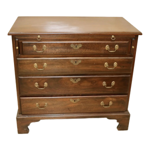 Late 20th Century Henkel Harris Mahogany Bachelor Chest #173-477