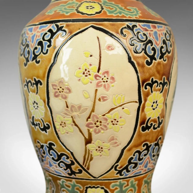 Late 20th Century Late 20th Century Oriental Baluster Large Vase For Sale - Image 5 of 8