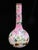 Victorian era enameled opaline glass vase, heavily attributed to the Bohemian maker Harrach. Features a classic Victorian...