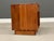 A mid century modern solid cherry single drawer nightstand with exposed dovetail construction. Made in USA. Circa 1980’s....