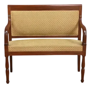 Landing Sofa in Mahogany