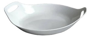 Mid 20th Century Copco Large White Paella Pan Designed by Michael Lax