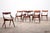 Model 71 Dining Chairs by Arne Hovmand Olsen for Mogens Kold, 1960s, Set of 4 For Sale - Image 17 of 18