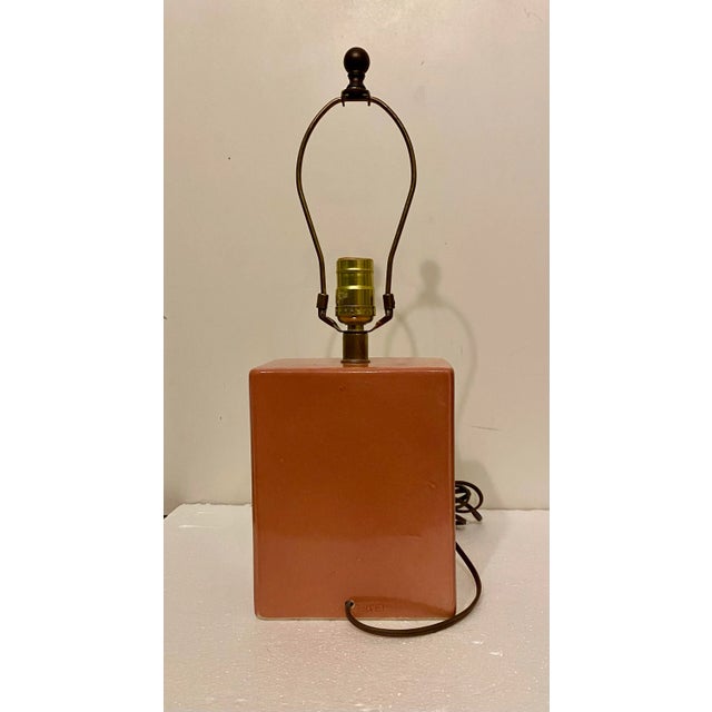 Boho Chic Vintage Mar-Kel Ceramic Lamp For Sale - Image 3 of 7