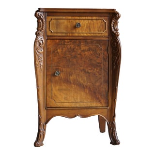 Early 20th Century Antique French Style Nightstand For Sale