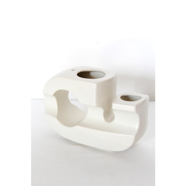 Vintage Postmodern Ceramic Vase from Aldo, Italy, 1960s For Sale - Image 10 of 10