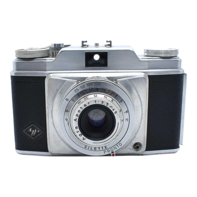 1950's Agfa Silette Pronto 35mm Film Camera Germany For Sale