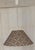 Vintage Ceiling Lamp with Patterned Fabric Shade, 1990s, in Very Good conditions. Designed 1990 to 1999 Up to 250V...