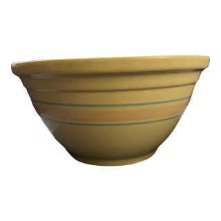 Late 20th Century McCoy Extra Large Pottery Bowl For Sale