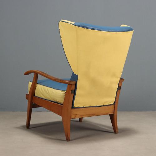Vintage Reclining Chair by Renzo Franchi Camerani, Italy, 1950s For Sale - Image 11 of 15