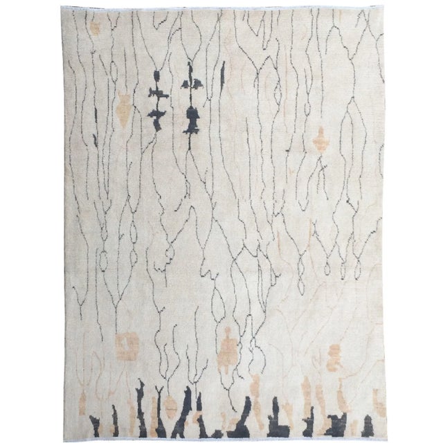 2010s Aara Rugs Inc. Hand Knotted Moroccan Rug - 8'6" X 12'0" For Sale - Image 5 of 5