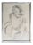 Emile-François Chambon, Femme nue de dos, 1944, Pencil on Paper, Framed For Sale