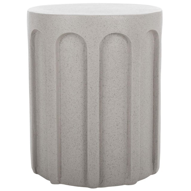 Nikolaus Accent Table in Grey For Sale In Philadelphia - Image 6 of 6