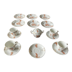 Late 19th Century Rosie O'Neill Bavarian Child's Tea Set - Set of 16