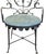 Mid-20th Century French Neoclassical Art Deco Wrought Iron Armchairs in the Manner of Gilbert Poillerat - Pair For Sale - Image 10 of 17