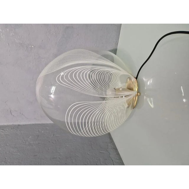Vintage Glass Table Lamp by Lino Tagliapietra, 1980s For Sale - Image 11 of 12