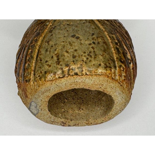 Small Decorative 20th Century Owl Surrealist Studio Pottery Sculpture For Sale - Image 10 of 10