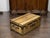 French 1930s Lavolaille Pine Trunk with Maker's Label and Monogram For Sale In Atlanta - Image 6 of 12