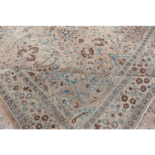 1920s Oversized 1920s Persian Khorassan Rug For Sale - Image 5 of 8