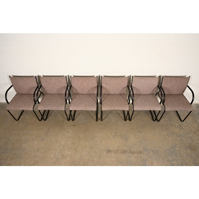 Richard Schultz for Knoll Modern Model 1407 Armchairs, Set of Six For Sale In South Bend - Image 6 of 14