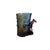 This exquisite decorative brush pot (bitong) is masterfully crafted from multicolored cast glass, showcasing a rich...