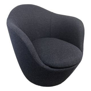 Hlynur Atlason for Design Within Reach Lína Swivel Chair For Sale