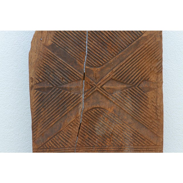 19th Century Ancient African Igbo Carved Door For Sale - Image 5 of 8