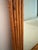 Wood Vintage Pencil Reed Wall Mirror For Sale - Image 7 of 7