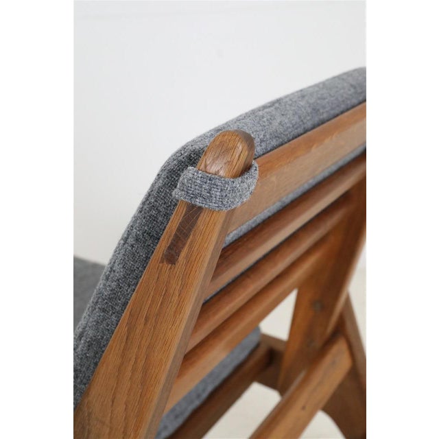 1970s Mid-Century Hunting Chair by Heinz Heger for PGH Erzgebirgisches Kunsthandwerk Annaberg-Buchholz, 1960s For Sale - Image 5 of 18