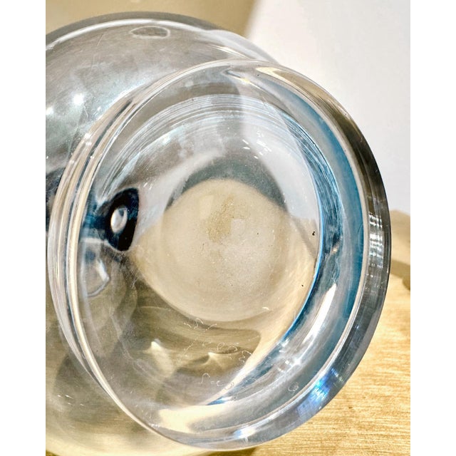 Vase by Nils Landberg for Orrefors, 1950s, in Good conditions. Designed 1950 to 1959 This piece has an attribution mark, I...
