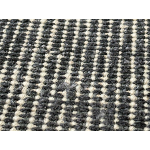 9ft X 12ft Contemporary Woven Wool Area Rug For Sale - Image 11 of 12
