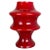 German Mushroom Red Glass Desktop Light from Hustadt Lights, 1970s For Sale - Image 17 of 17