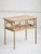 Luciano Frigerio Hammered Brass & Marble End Tables / Nightstands Attributed to Luciano Frigerio, a Pair For Sale - Image 4 of 14