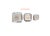 1960s Silver Plate Hand Hammered Nesting Boxes, Square Hand Hammered, Set of 3 For Sale In Phoenix - Image 6 of 6