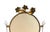 Vintage Italian Gilt Tole Toleware Gold Metal Wall Mirror, Circa 1970 For Sale - Image 4 of 6