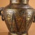 Bronze Lidded Jar With Gold Inlay - Archaic Style Vessel For Sale In Los Angeles - Image 6 of 10