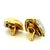 1980s Vintage Italian 18k Gold & 3 Carat Diamond Sculptural Clip-on Earrings, Pair For Sale - Image 5 of 12