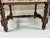 French Louis XIII Hunting Style Carved Walnut Armchair, Circa 1860 For Sale - Image 9 of 12