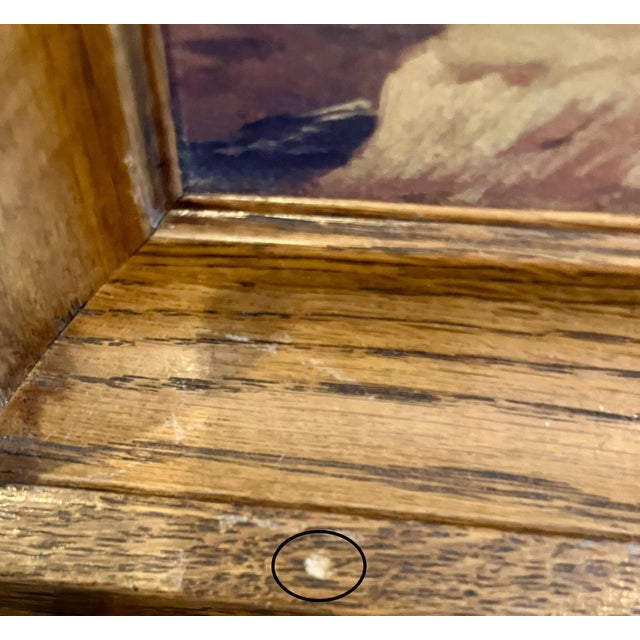 Mid 20th Century Thomas Tyrwhitt-Drake, Master of the Bicester and Warden Hillfoxhounds Reproduction Paining With Ornate Wood Frame For Sale - Image 14 of 15