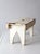 Antique American Farmhouse White Painted Step Stool For Sale - Image 4 of 16