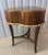 Contemporary 1980s Maitland-Smith Attributed Tessellated Pencil Reed Trefoil Side Table For Sale - Image 3 of 9