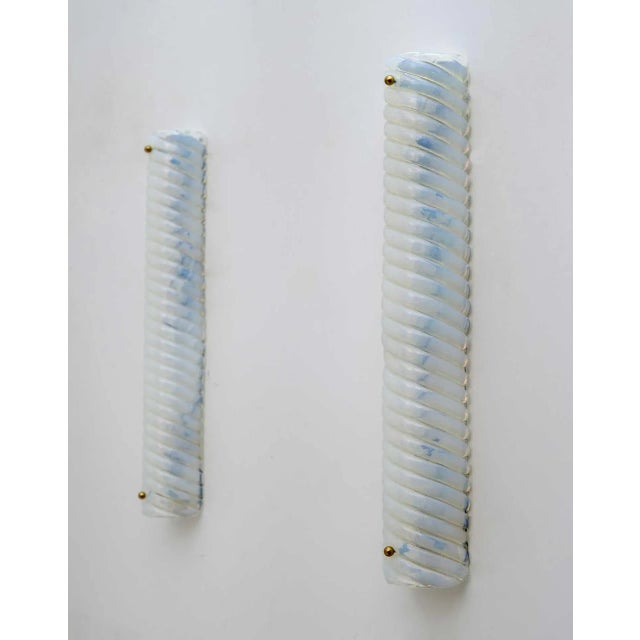 Modern Wall Applique in Iridescent Murano, 1980s For Sale - Image 3 of 8