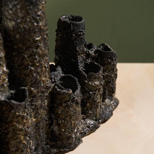 Pia Manu, Brutalist Sculpture, Belgium, 1970s, Ceramic For Sale - Image 10 of 12