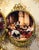Celebrate the charm and elegance of classic European artistry with this exquisite French-style porcelain wall plaque....