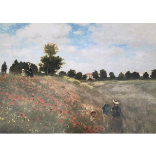 1960s 'Coquelicots Environs D'argenteuil' Printed: Quadrichromie in France by Monet Claude Poster For Sale