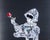 Swarovski crystal sculpture harlequin, masquerade. Austria, 2001 origin austria period 2001 brand swarovski model...