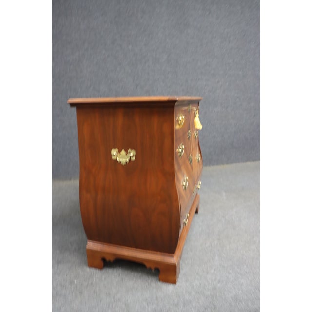 Wood Weiman Cherry Bombay Commode Chest For Sale - Image 7 of 13