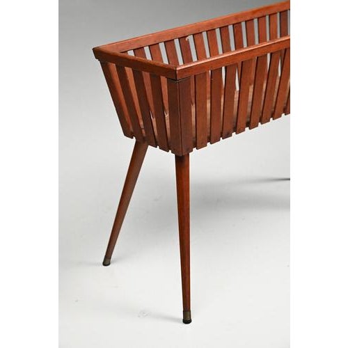 Teak Plant Stand, 1960s For Sale - Image 6 of 9