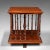 1900 - 1909 1900s Edwardian Antique Book Companion, English, Walnut, Rotary Bookstand For Sale - Image 5 of 10