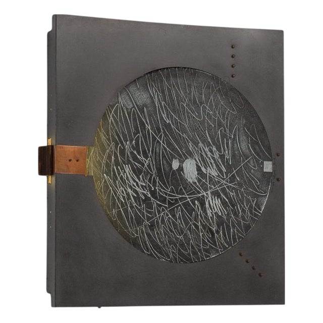 Illuminated Gruppo NP2 Wall Panel from Nerone Patuzzi, Italy, 1975 For Sale